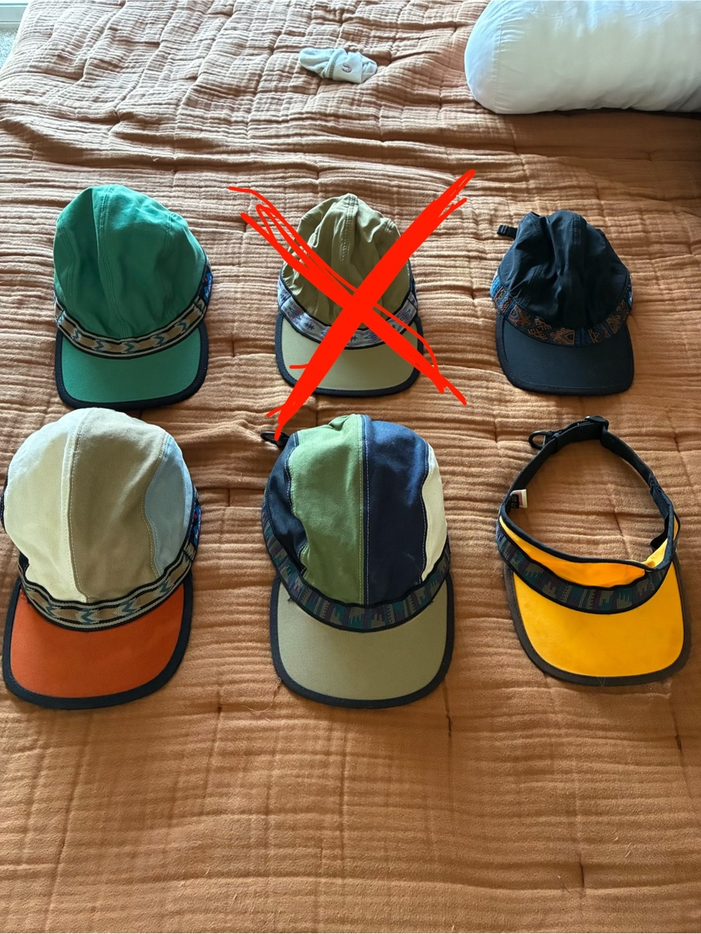 Kavu Strapcaps and Visor bundle